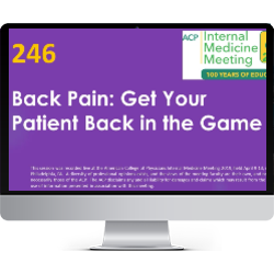 Back Pain: Get Your Patient Back in the Game