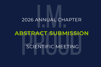 2026 Chapter Meeting Save the Date