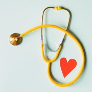 Stethoscope and heart