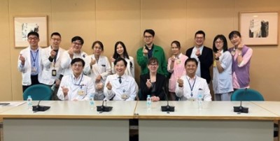 Dr. Barrett with the hospitalist group at National Taiwan University Hospital