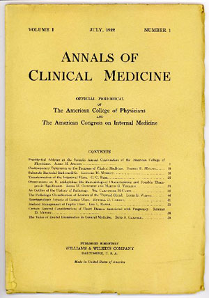 Annals of Clinical Medicine
