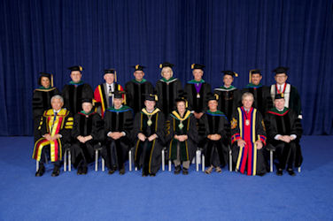 Honorary Fellows at Convocation