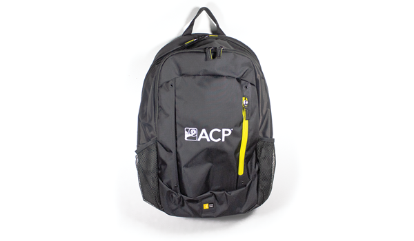ACP Embroidered Computer Backpack