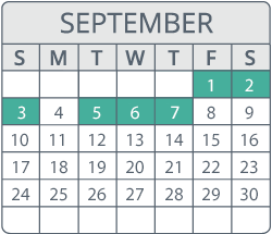 IM-ITE September 2023 Calendar