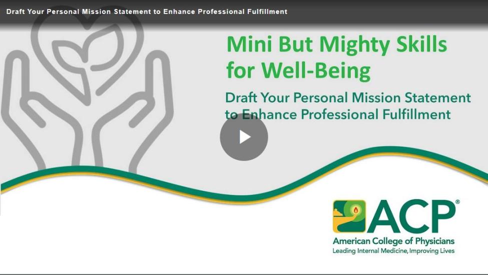 Draft Your Personal Mission Statement to Enhance Professional Fulfillment